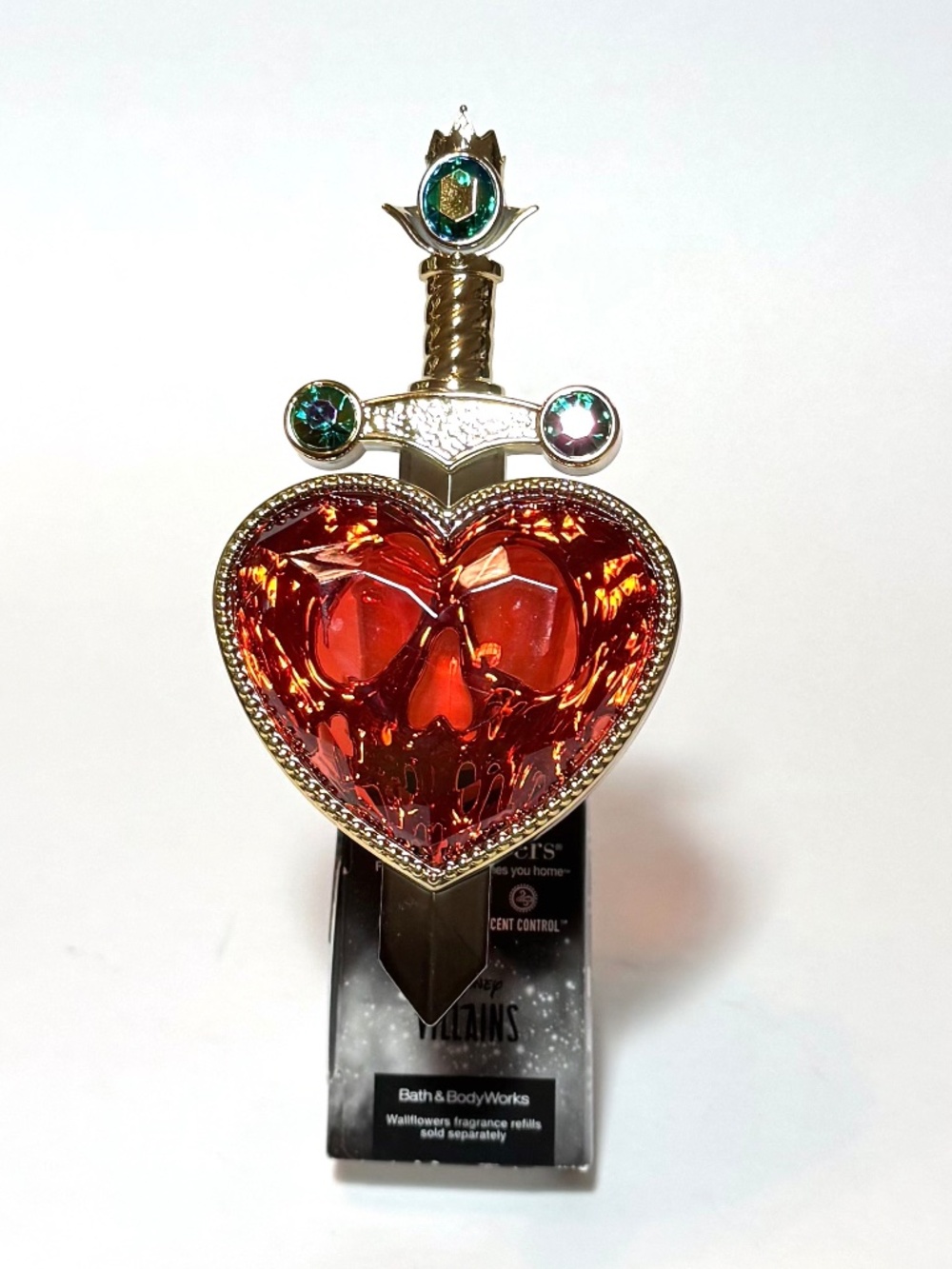 EVIL QUEEN PIERCED HEART Wallflowers Nightlight Plug - Scent Control - Picture 7 of 7